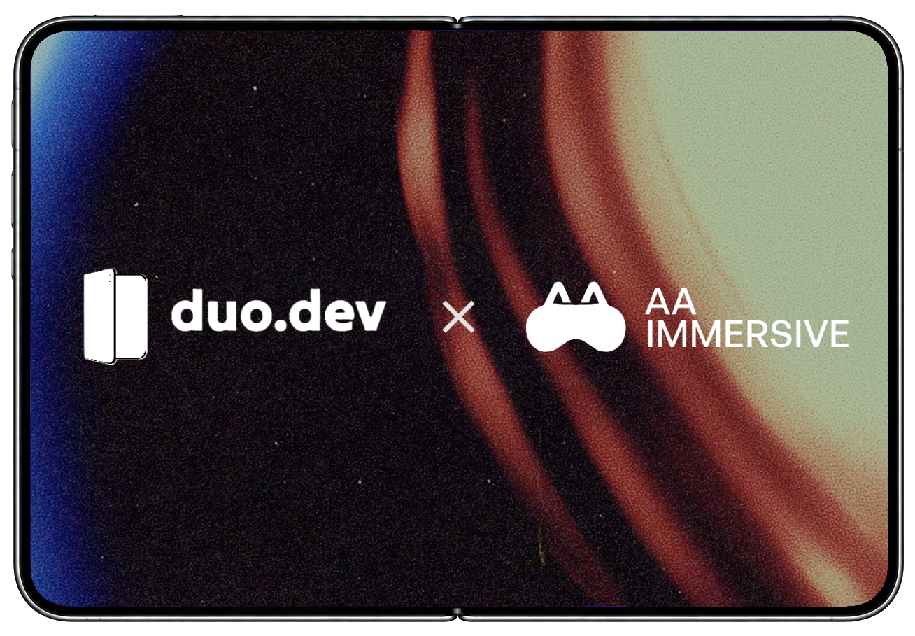 Duo.dev and AA Immersive Partnership
